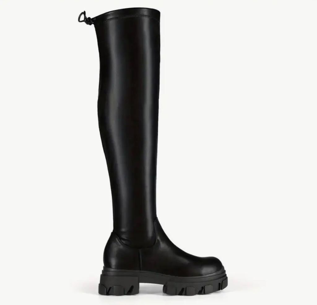 Black Pu Boots